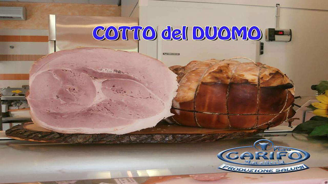 Prosciutto del Duomo della Macelleria Piero Garifo